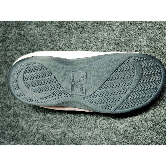 ISOTONER Eco Comfort hoodback Women's Slippers Memory Foam PINK Size 7.5-8 - Picture 13 of 15